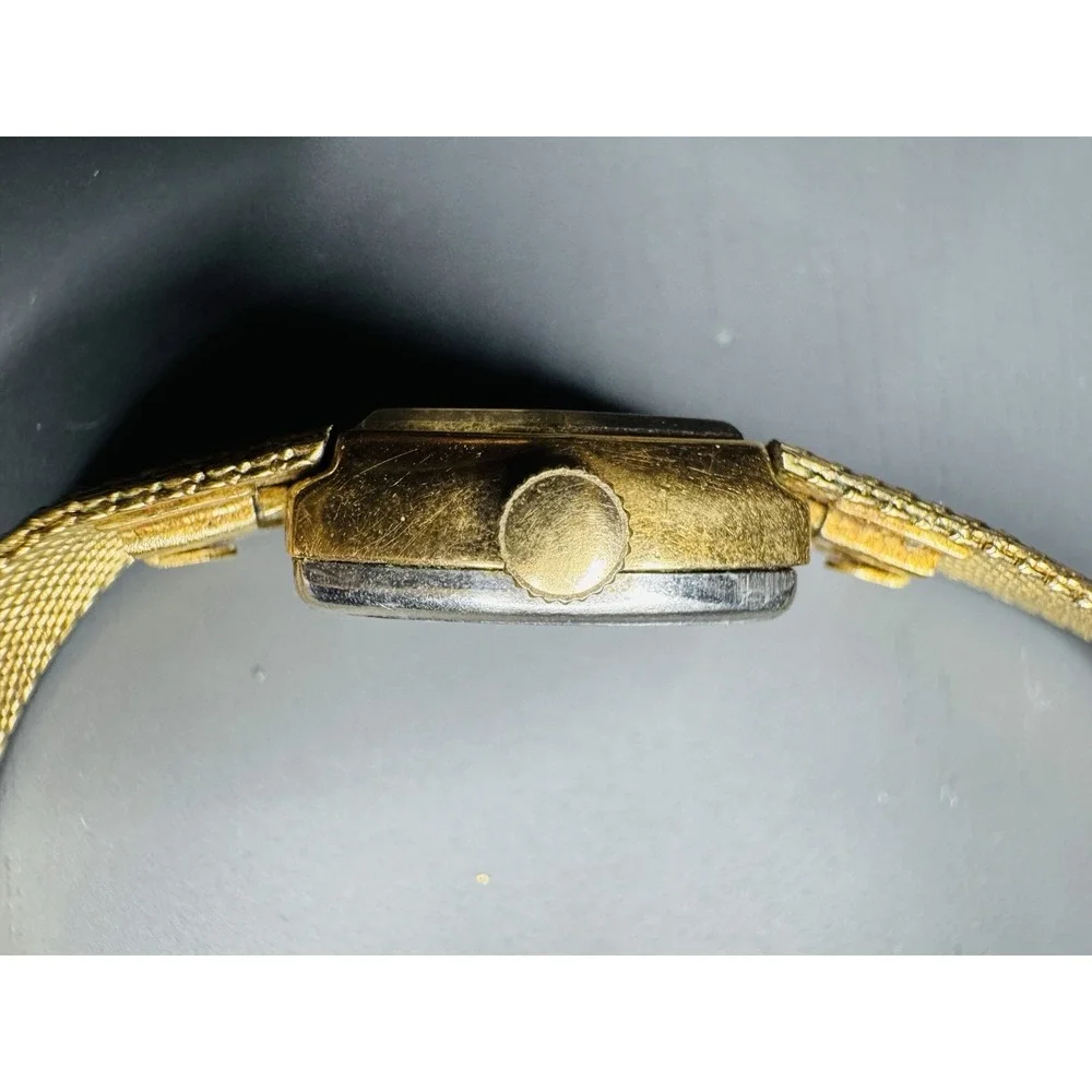 Vintage Austin Premier Quartz Women's Watch Gold Tone Mesh Band WORKING